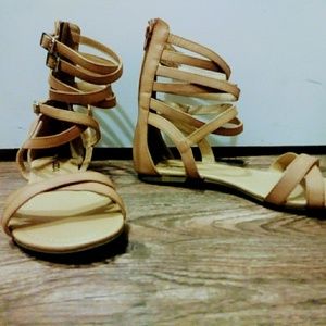 Gladiator strappy sandals